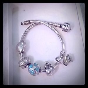 Pandora Charm Bracelet PLUS Charms